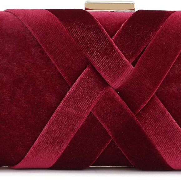 Women's Evening Handbag Clutch Bridal Purse for Wedding Prom Night Out Party - Picture 1 of 7